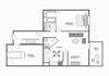 The Oak- One Bedroom One Bathroom Floor Plan at The Village at Bridgewater, Bridgewater The Oak- One Bedroom One Bathroom Floor Plan at The Village at Bridgewater, Bridgewater
